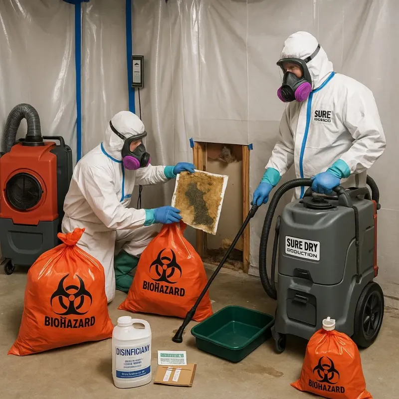 Contaminated Water Handling Protocols process in Leakesville, MS