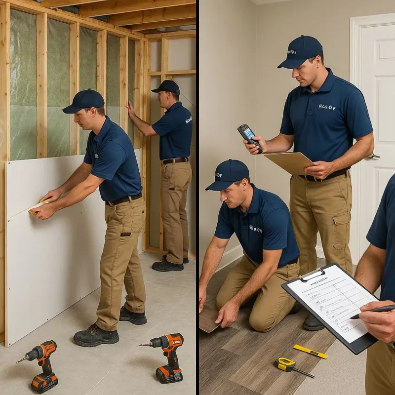 Repairs and Reconstruction process in Leakesville, MS