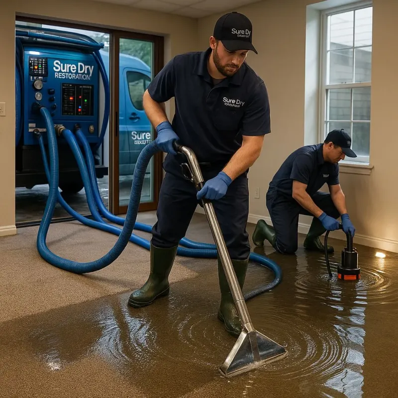 Water Extraction and Removal process in Leakesville, MS